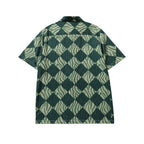 Diamond Short Sleeve Plaid Shirt Men
