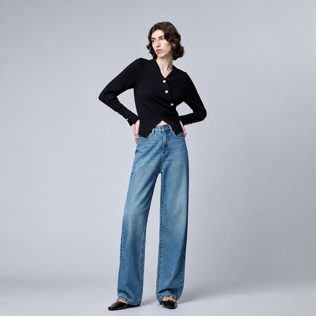 Fashion American Retro New Jeans for Women