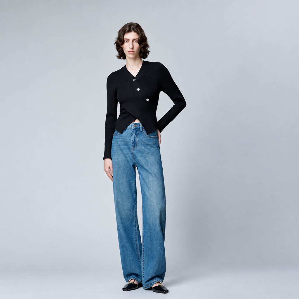Fashion American Retro New Jeans for Women
