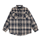 Fashion Retro Plaid Shirt for Men