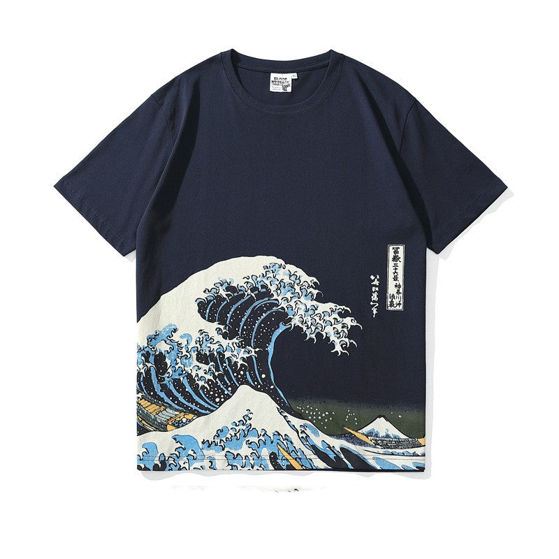 Japanese And Fashion Short-sleeved T-shirts For Men