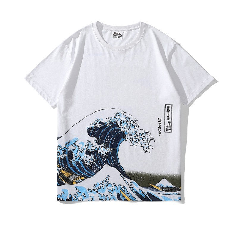 Japanese And Fashion Short-sleeved T-shirts For Men