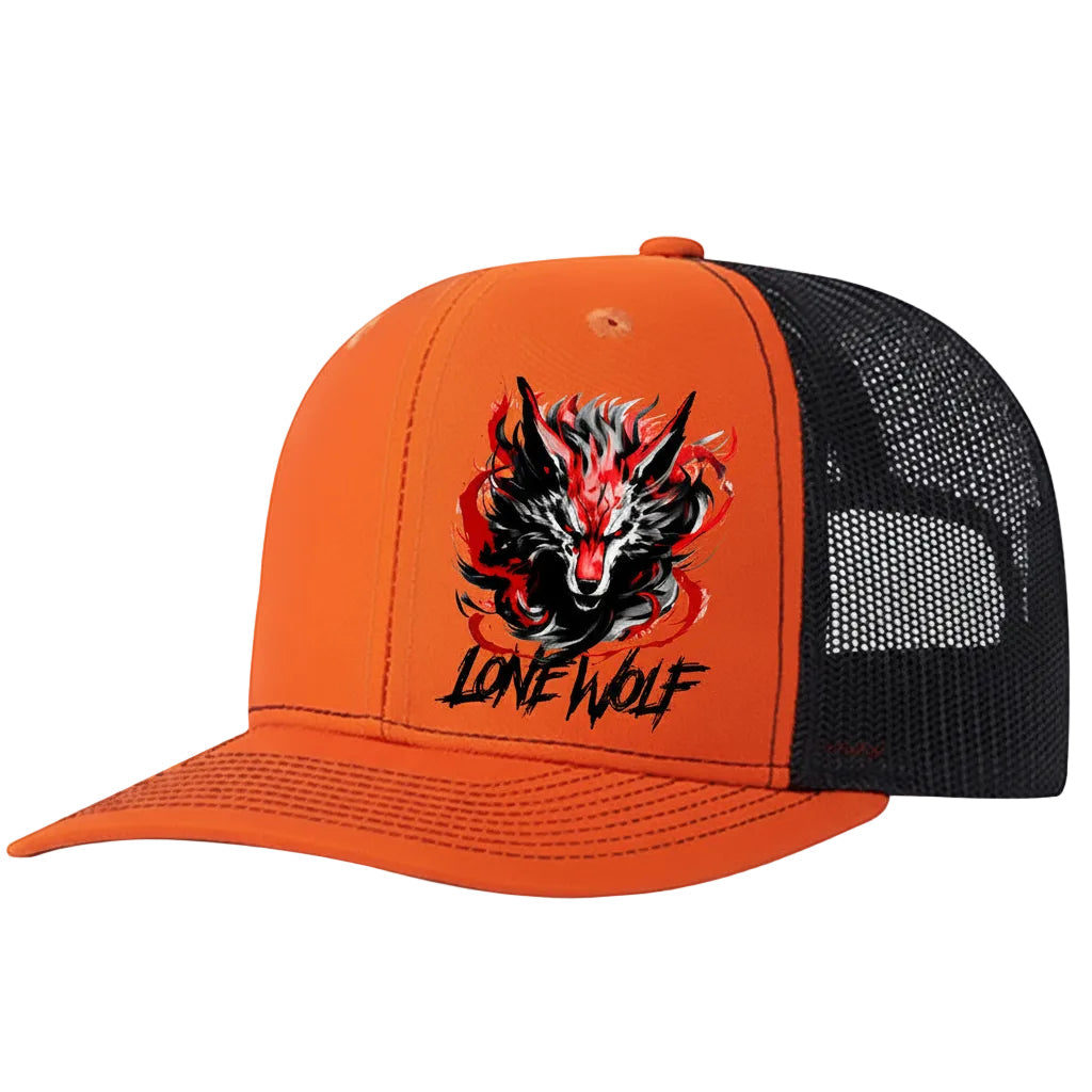 Lone Wolf Casual Hat For Men
