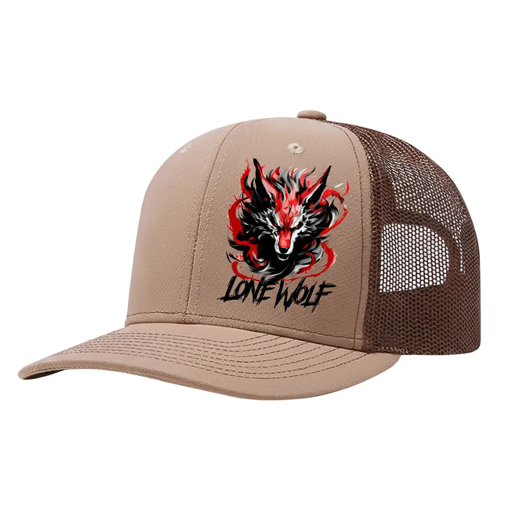 Lone Wolf Casual Hat For Men