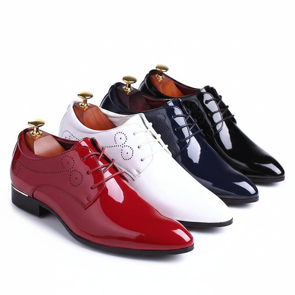 Men Business Casual Leather Shoes