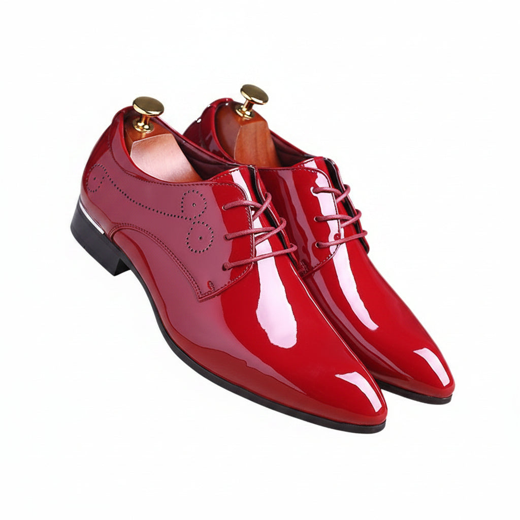 Men Business Casual Leather Shoes