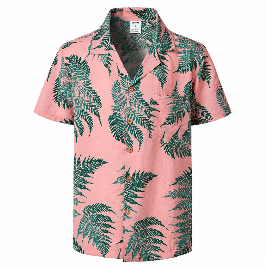 Men Shirts White Pattern Fashion Collar Business Novelty
