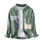 Men's Cotton Casual Workwear Shirt Jacket