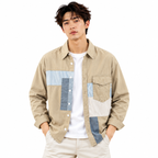 Men's Cotton Casual Workwear Shirt Jacket