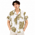 New Fashion Casual Hawaiian Floral Shirt for Men