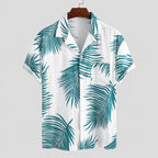 New Fashion Casual Hawaiian Floral Shirt for Men