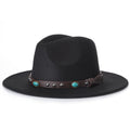 New Fashion Woolen Top Hat Jazz Hat For Men