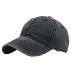Solid Color Baseball Hat Couple Wash Hat For Men