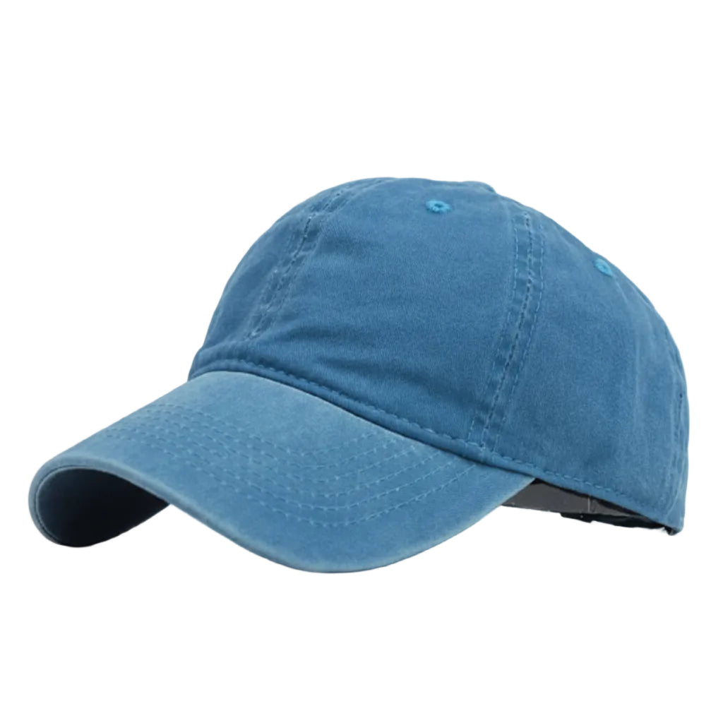Solid Color Baseball Hat Couple Wash Hat For Men