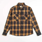 Thickened Double Pocket Overalls Long Sleeve Shirt Men
