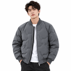 White Duck Down Thickened Winter Jacket for Men